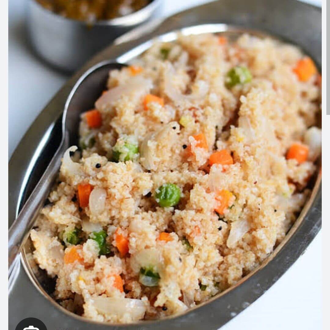 wheat ravva upma (or) goduma ravva upma
