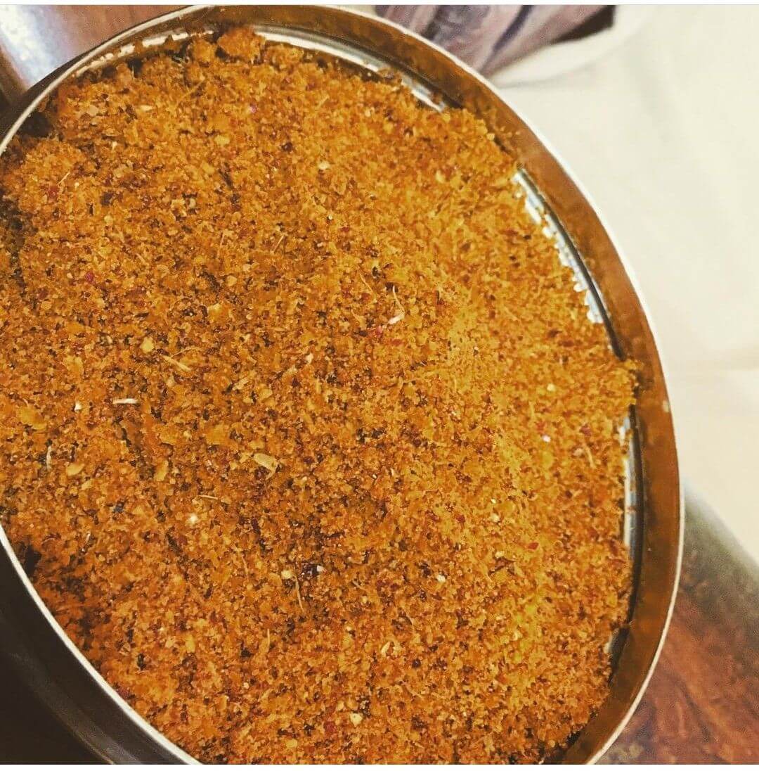 kobbari karam/coconut chilli powder