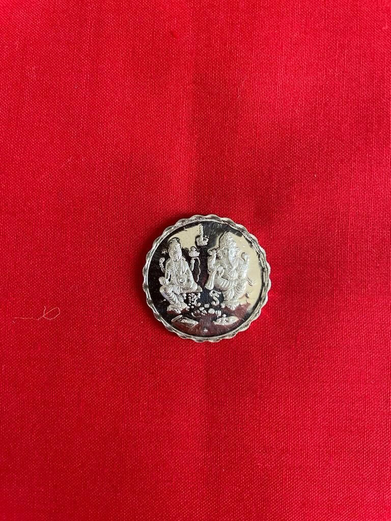 5 gm  silver coin