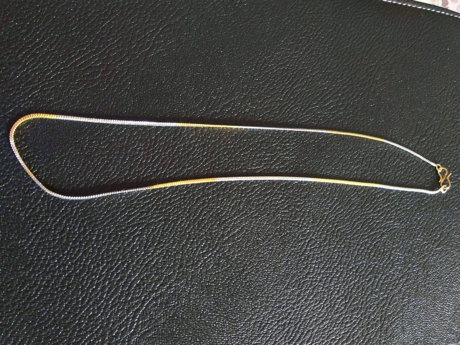 Golden & Silver Artificial chain